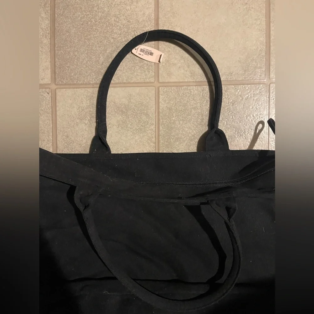 Victoria’s Secret | Silver and Pink Sequins tote with zipper